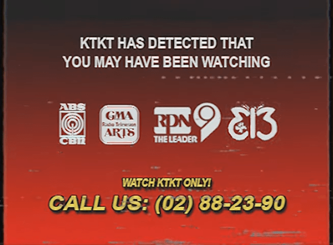 Channel 10 Sign-Off Warning screenshot